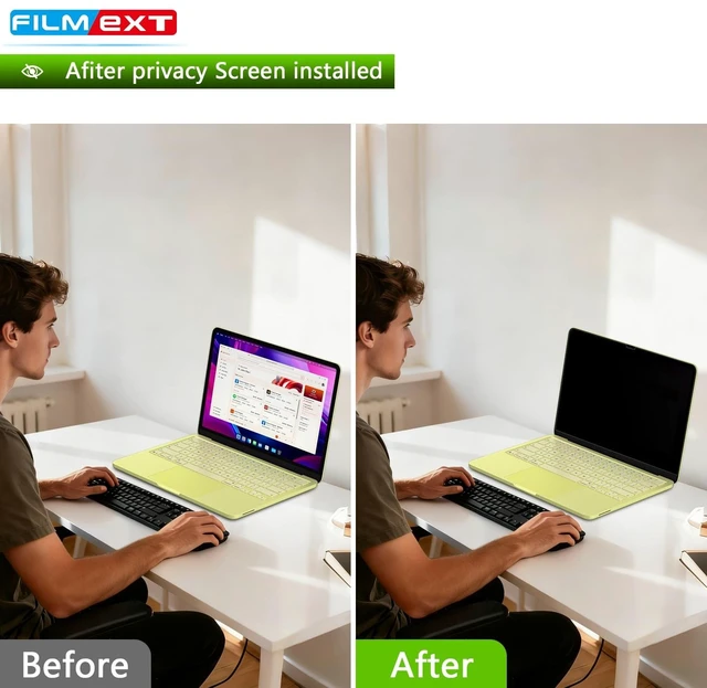 Alt view image 5 of 5 - FILMEXT Privacy Screen for Macbook Neo 13 inch (2026, A18 Pro)