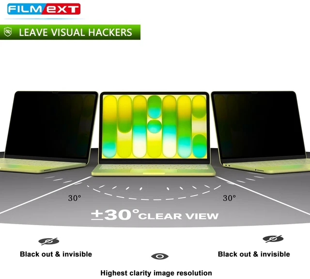 Alt view image 2 of 5 - FILMEXT Privacy Screen for Macbook Neo 13 inch (2026, A18 Pro)