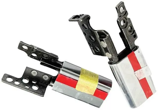 Alt view image 2 of 4 - JINTAI L&R Left & Right LCD Screen Hinge Bracket Pair Kit Set Arm Replacement for Dell Latitude Latitude 9420 E9420 Silver