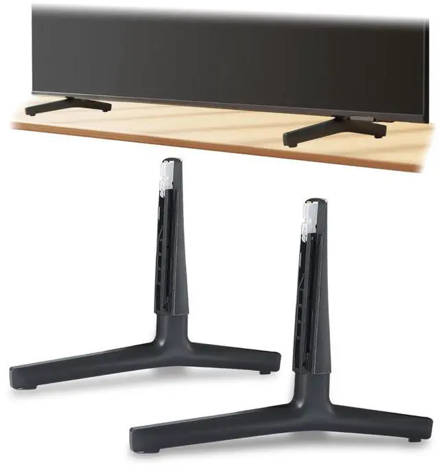 Main image of Television Replacement Parts 65" AU8000 TV Stand Legs Compatible with Samsung 2021 AU8000 CU8000 Q60A Q6DA HQ60A Series 4K UN65AU8000FXZA UN65CU8000FXZA QN65Q60AAFXZA QN65Q6DAAFXZA HG65Q60AANF