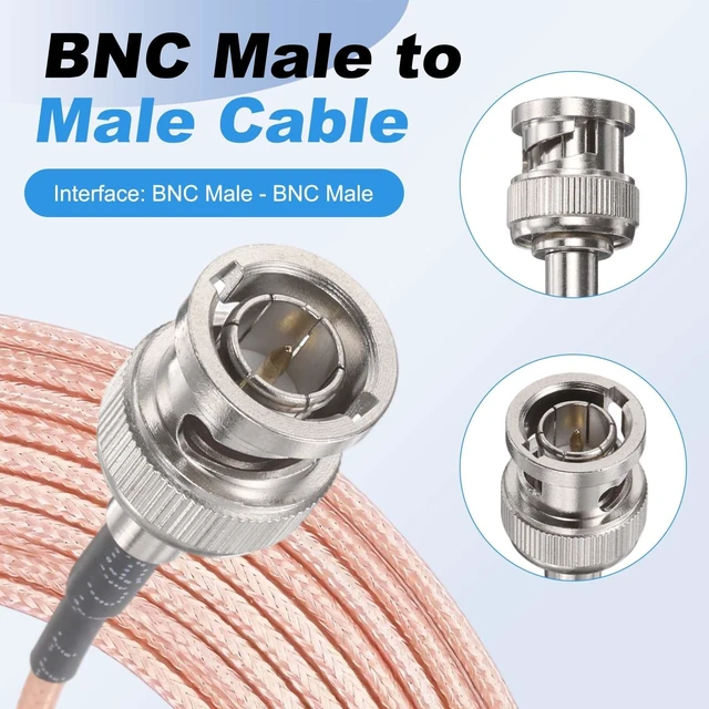 Alt view image 4 of 5 - MECCANIXITY 32.81FT 3G-SDI Cable, BNC HD-SDI Cable 75 Ohm RG179, Orange