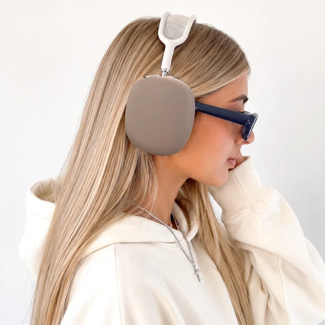 Alt view image 2 of 5 - VELVET CAVIAR Case Cover for AirPods Max 2 & 1 - Cute Protective Headphone Accesssories (Cashmere Taupe)
