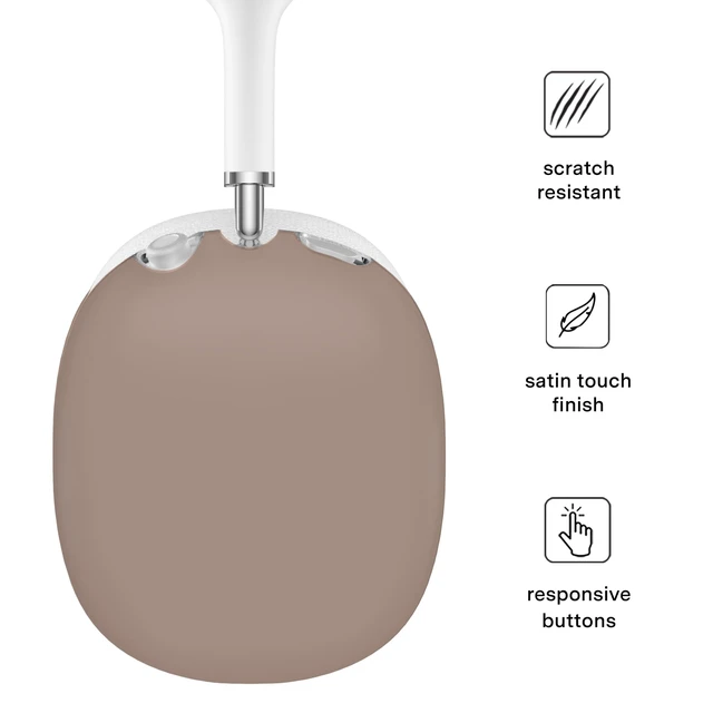 Alt view image 3 of 5 - VELVET CAVIAR Case Cover for AirPods Max 2 & 1 - Cute Protective Headphone Accesssories (Cashmere Taupe)