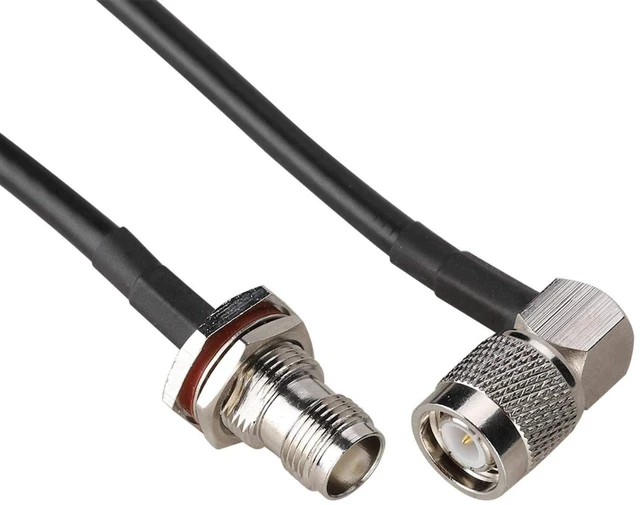 Alt view image 5 of 5 - Vipxyc 60cm TNC Male to TNC Female Antenna Extension Cable Compatible with PRC-152, PRC148, United Start PRC-148, TCA PRC-152A