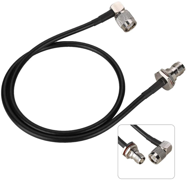 Alt view image 3 of 5 - Vipxyc 60cm TNC Male to TNC Female Antenna Extension Cable Compatible with PRC-152, PRC148, United Start PRC-148, TCA PRC-152A