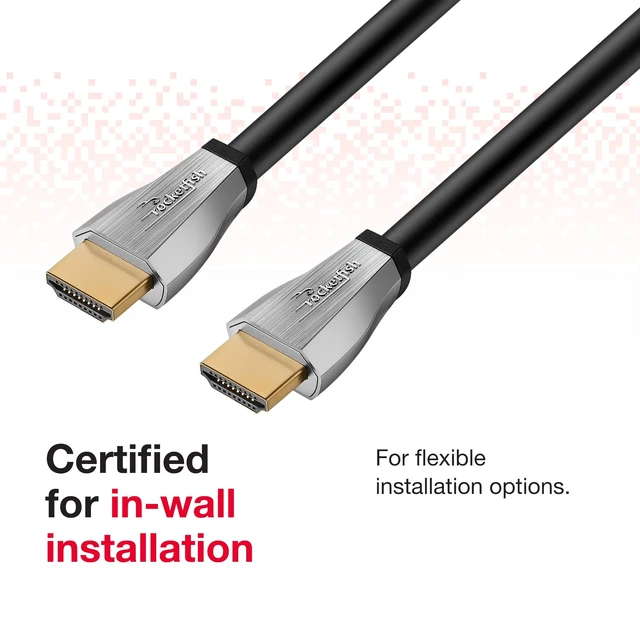 Alt view image 5 of 5 - Rocketfish 8ft HDMI Cable