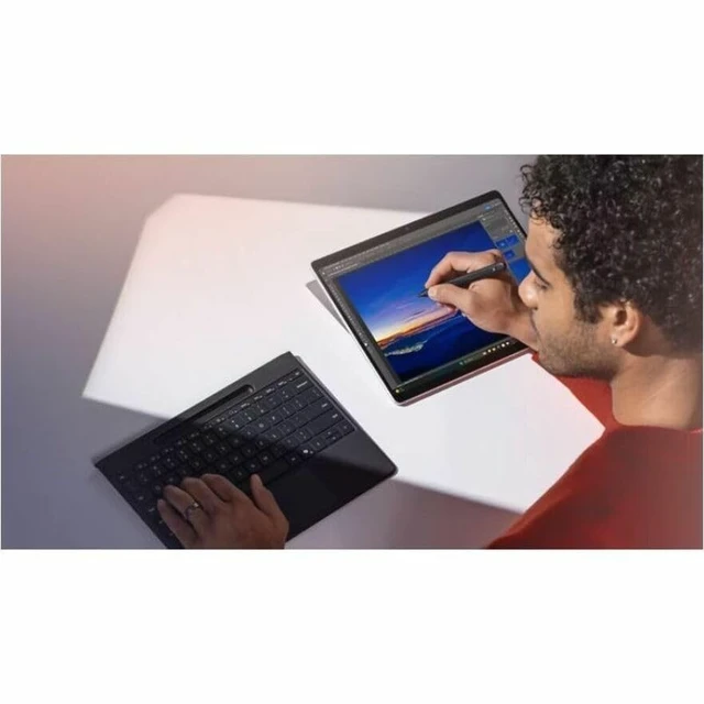Alt view image 2 of 3 - Microsoft Surface Pro 13" Keyboard with Slim Pen Black Keyboard, Black Pen