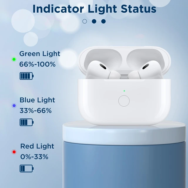 Alt view image 4 of 5 - Replacement Charging Case for AirPods Pro 2nd & 1st Gen, C-Port