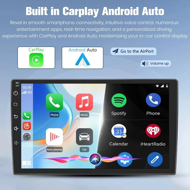 Alt view image 3 of 5 - Junsun 8 Core Car Radio Stereo for Ford F150 2009-2012 CarPlay