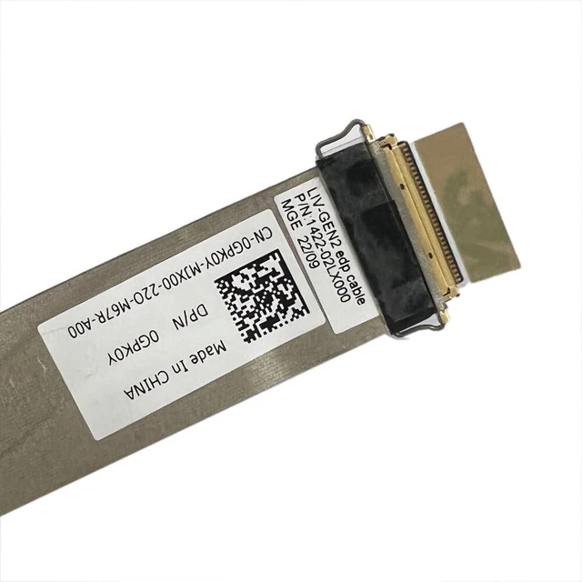 Alt view image 5 of 5 - IFIXAI EDP LCD Screen Cable 30PIN for Dell Latitude 7212 Rugged GPK0Y