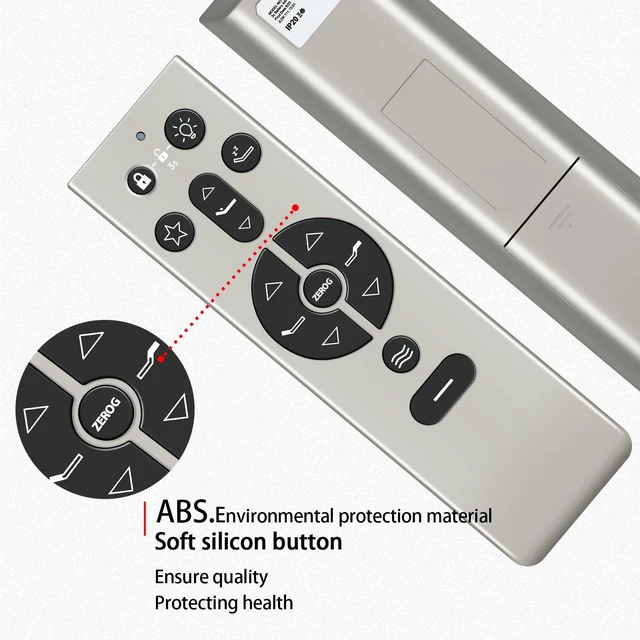 Alt view image 3 of 5 - SJUIF RF396B JLDK.111.13.01 Remote for Tempur-Pedic/KEESON Adjustable Bed