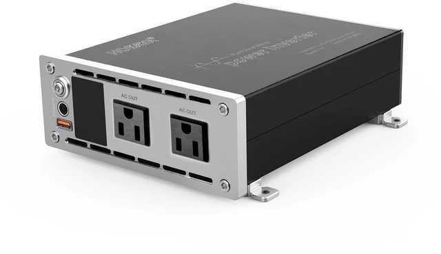 Main image of True 1500W Power Inverter Pure sine Wave DC12V to AC120V Reliable Compact Inverter Stable Output AC outletx2 USBx1 LED Display fanx2,for Solar, Camping, RV, Boat and Voltage-Sensitive Devices
