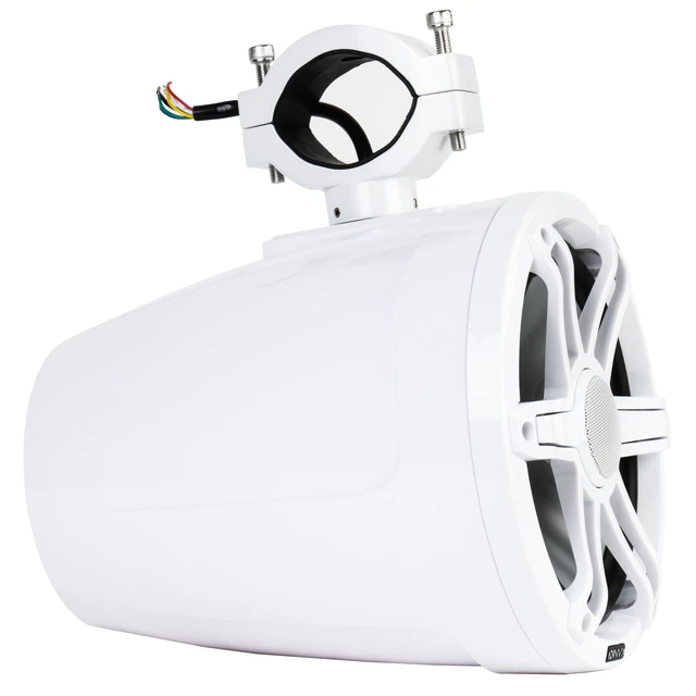 Alt view image 4 of 5 - NVX 8" Marine Tower Speaker (White, Sold Individually)