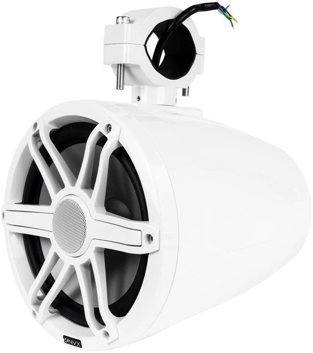 Alt view image 5 of 5 - NVX 8" Marine Tower Speaker (White, Sold Individually)
