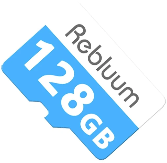 Main image of Rebluum Micro 128GB SD Card for Solar Security Cameras Indoor Outdoor