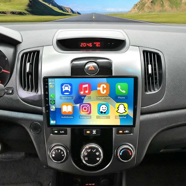 Main image of 4+64G Double Din Car Stereo Radio for Kia Forte 2009-2017(Manual A,C)