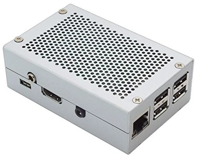 Main image of HiFiBerry Aluminum case Silver for HiFiBerry DAC+Phone