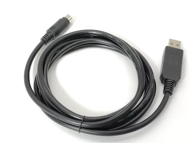 Alt view image 3 of 4 - RIKYJIC USB to MINI DIN MD4 4-Pin Cable for Takahashi TEMMA Equatorial Mount RS232 Communication(1.8 Meters)
