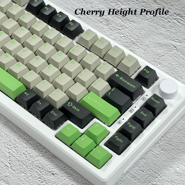 Alt view image 4 of 5 - surmen Classic Cherry Profile Keycaps Set, 170 Keys PBT Double Shot Gaming Keyboard Replacement Keys for Multi-Size Mechanical KeyboardCherry Trees