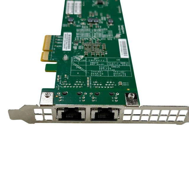 Alt view image 5 of 5 - SXTAIGOOD AOC-STGS-i2T X550-T2 Dual Port RJ45 NIC 10GbE Ethernet Adapter