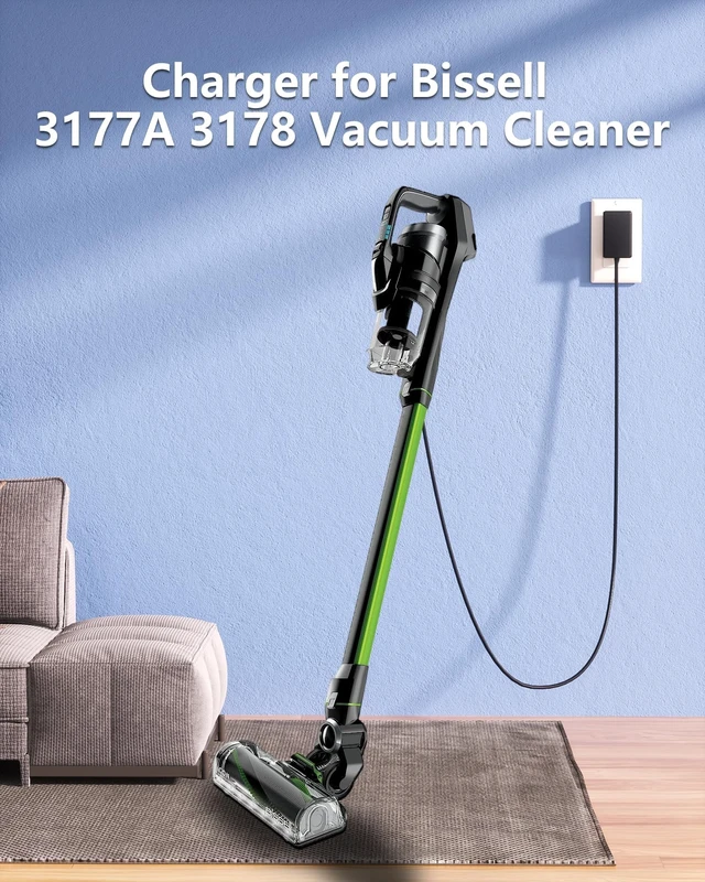 Alt view image 2 of 5 - Replacement for Bissell ICONpet Turbo Edge Vacuum Cleaner Charger, Compatible with Bissell 3177A 3177 3178 31781 31783, Replacement for ICONpet Cordless Vacuum Charger Power Cord
