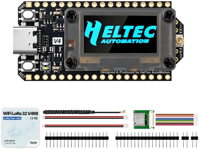 Main image of Heltec ESP32 LoRa 32 V4-R8 Deve Board with Display