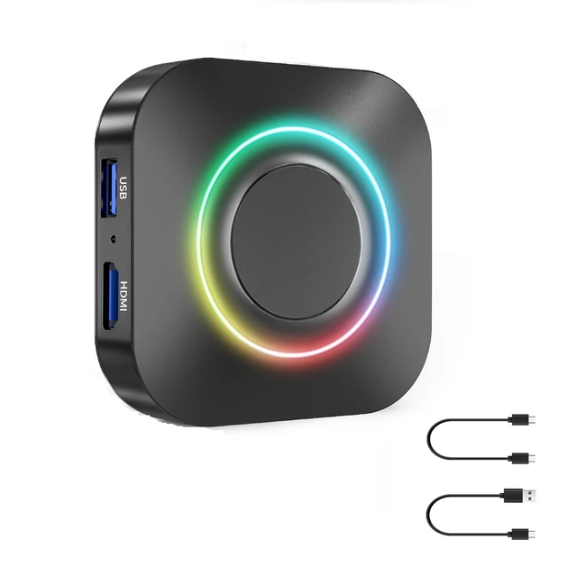Main image of LAMVOSE Wireless CarPlay Adapter Magic Box Upgraded CarPlay & Android Auto