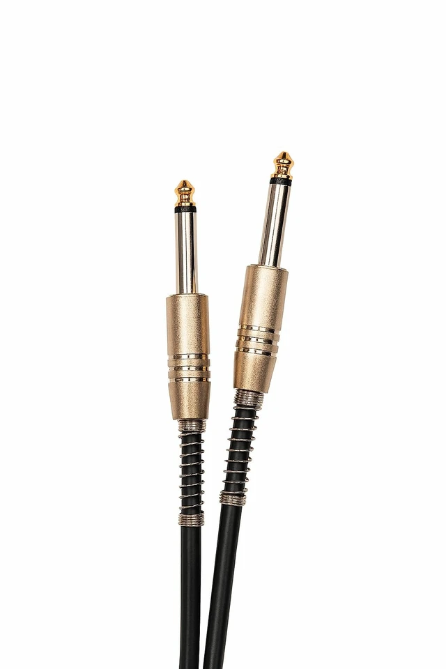 Alt view image 3 of 4 - Corp Skyla Guitar Instrument Cable Premium 1/4 Inch Plug Low Noise Professional Audio (118, Inches)