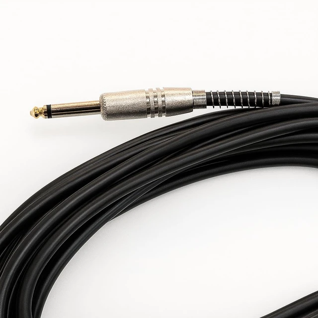 Alt view image 2 of 4 - Corp Skyla Guitar Instrument Cable Premium 1/4 Inch Plug Low Noise Professional Audio (118, Inches)