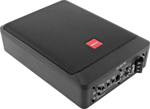 Alt view image 2 of 5 - Vixen Go VGA-BEAT68 6"x8" Under Seat Powered Subwoofer Enclosure with Built in Amplifier for Car/Truck