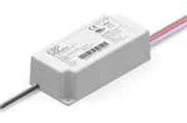 Main image of ERP Power ESS020W-0350-56 CC LED Power Supply 120-277 Vac, 87% eff., Rectangular ESS Plastic Case, Forward/Reverse Phase & 0-10V dimming, 1-100% dim Range, 19.6 W max, 350 mA Iout, 40-56 V Vout