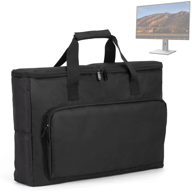 Main image of 24 Inch Monitor Carrying Case, Thick Padding Protective Carrying Case for 24" LCD Gaming Monitor, Water Resistant Monitor Protector Sleeve for 24 Inch Desktop Monitor(24)