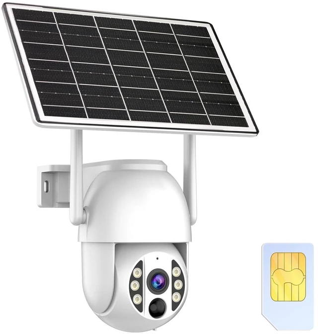 Main image of JOOAN 2K Solar 4G LTE Security Camera for Remote Areas, No WiFi, No Power