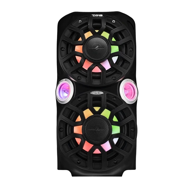 Alt view image 4 of 5 - DS18 SLG-WFCC66LD Polaris Slingshot Waterfall Center Console Speaker Pod Loaded, 2X 6.5 Water-Resistant Coaxial Speakers with 2X 2.3 Super Bullet Tweeters, Integrated Digital Chasing RGB LEDs