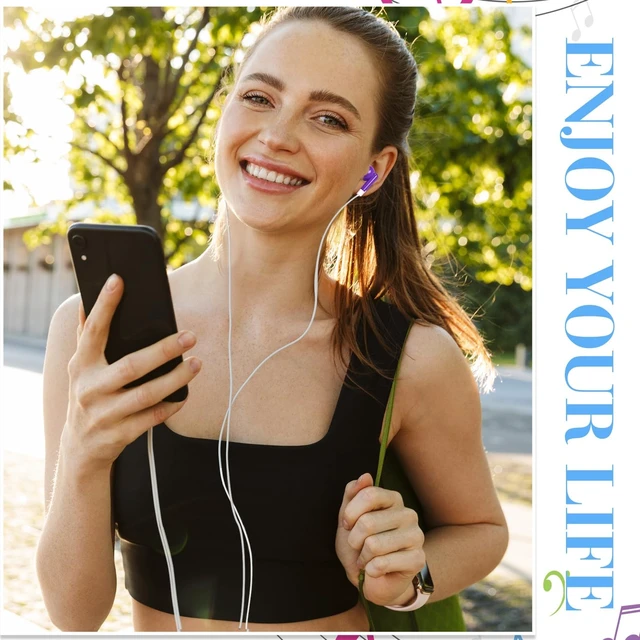 Alt view image 4 of 5 - Konohan 80 Packs Bulk Wired Earbuds Classroom Students,Multicolor