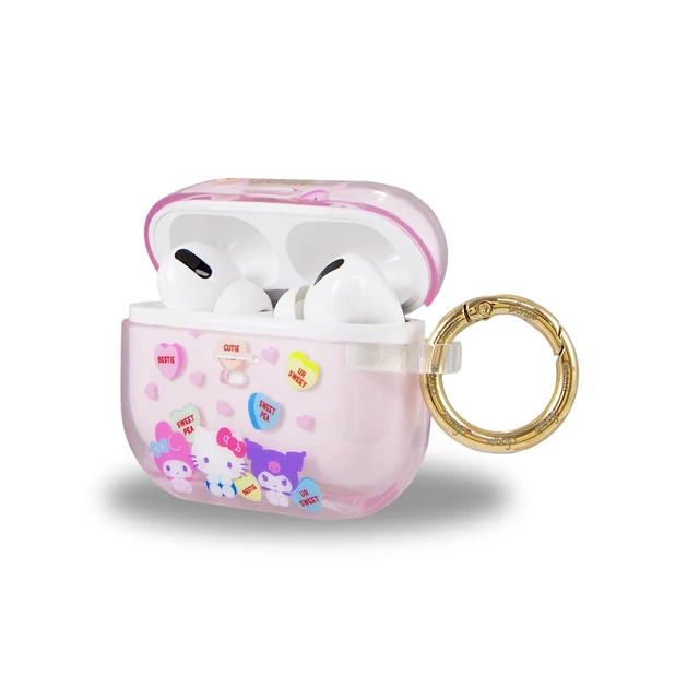 Alt view image 2 of 3 - Sonix Case for AirPods Pro 3 ^^ Hard Shell Cover with Luxe Keychain Clip ^^ Sanrio x Sweethearts