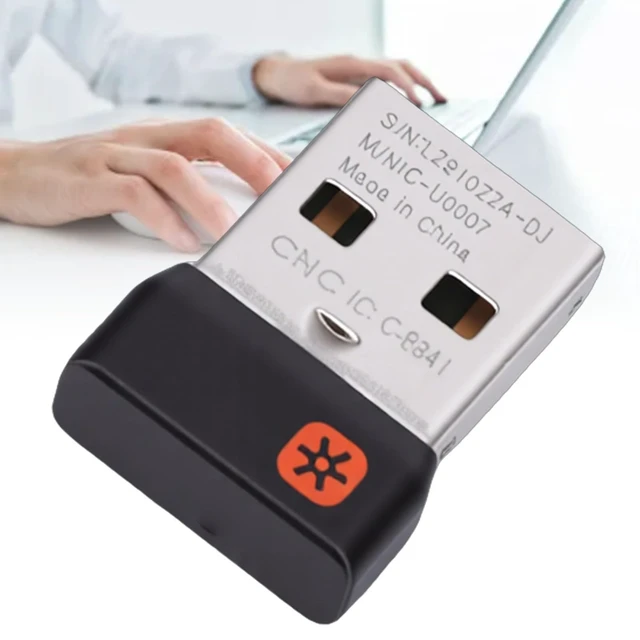 Alt view image 5 of 5 - Decumeby USB Dongle Receiver, 2.4 GHz Wireless USB Receiver for MK235 MK245 MK270 MK275 MK295 MK315 MK345 Keyboard Mouse, Plug and Play