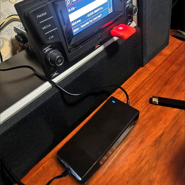 Alt view image 2 of 5 - 24V AC/DC Adapter, AC 100-240V to DC 24V 10A Power Supply Adapter Converter