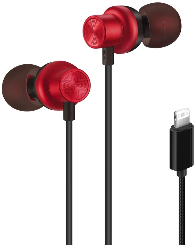 Main image of PALOVUE Lightning Earphones Magnetic EarflowPlus Metallic Red