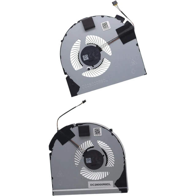 Alt view image 2 of 5 - Deal4GO CPU GPU Graphics Cooling Fan kit R95XY X7RP6 VXTNG Replacement for Dell Precision 7760 7750 with UMA or Quadro T1000