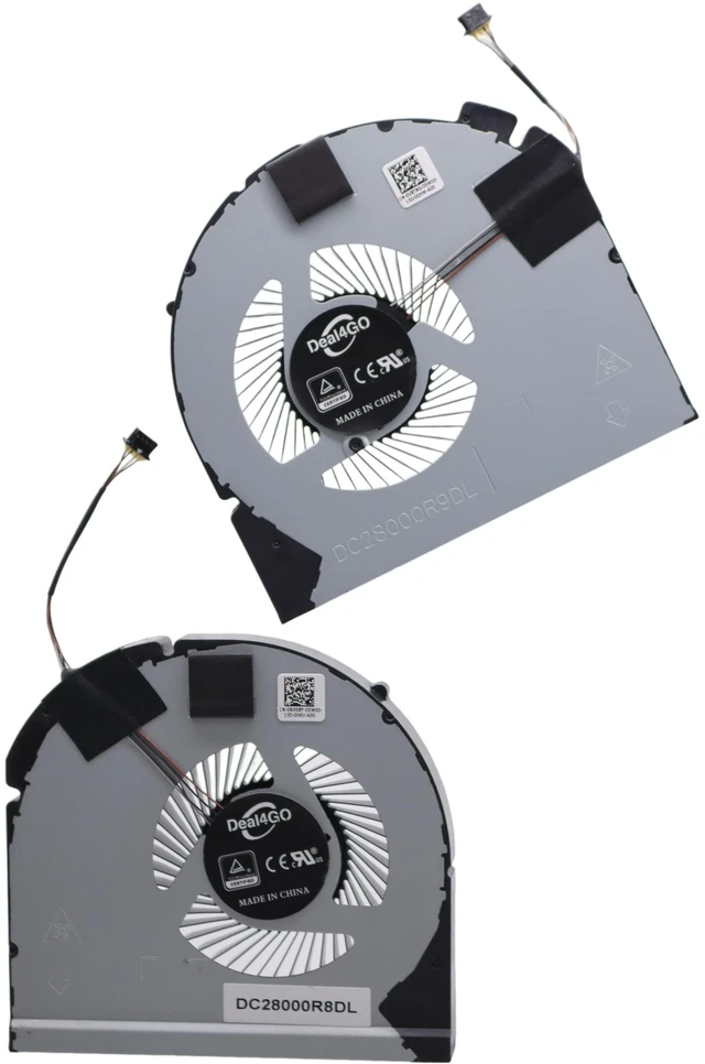 Main image of Deal4GO CPU GPU Graphics Cooling Fan kit R95XY X7RP6 VXTNG Replacement for Dell Precision 7760 7750 with UMA or Quadro T1000