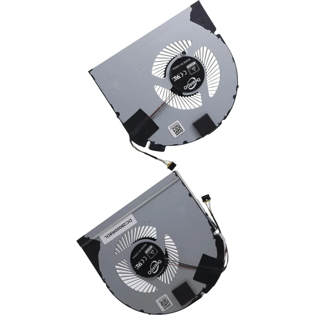 Alt view image 5 of 5 - Deal4GO CPU GPU Graphics Cooling Fan kit R95XY X7RP6 VXTNG Replacement for Dell Precision 7760 7750 with UMA or Quadro T1000