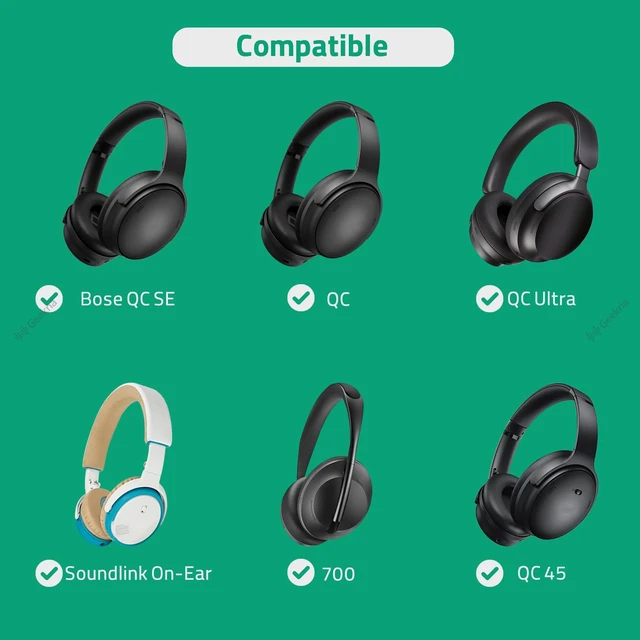 Alt view image 5 of 5 - GEEKRIA Audio Cable with Mic Compatible with Bose QuietComfort SE, QC45/35II/35/25, 700, 2.5mm Replacement Stereo Cord with Inline Microphone and Volume Control (4 ft / 1.2 m)
