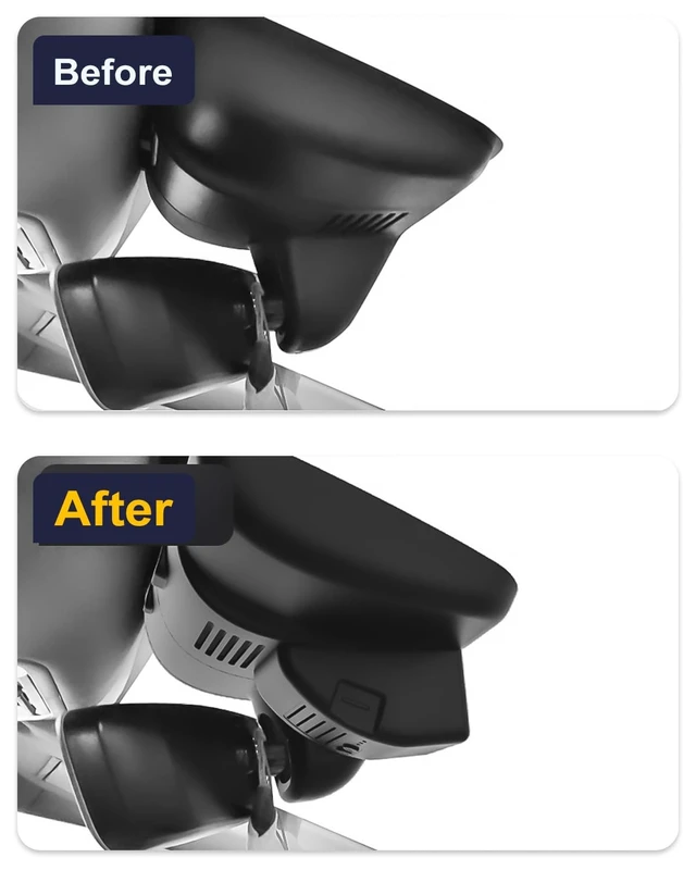 Alt view image 3 of 5 - Fitcamx Dual 2160P+Rear 1080P Dash Cam Adapts for Acura TLX 2015-2020 (HD2-D6300), OEM Factory Look, 2 Channel HD Video, Loop Recording, WiFi & APP, Collision Detection, Easy to Use, 128GB Card