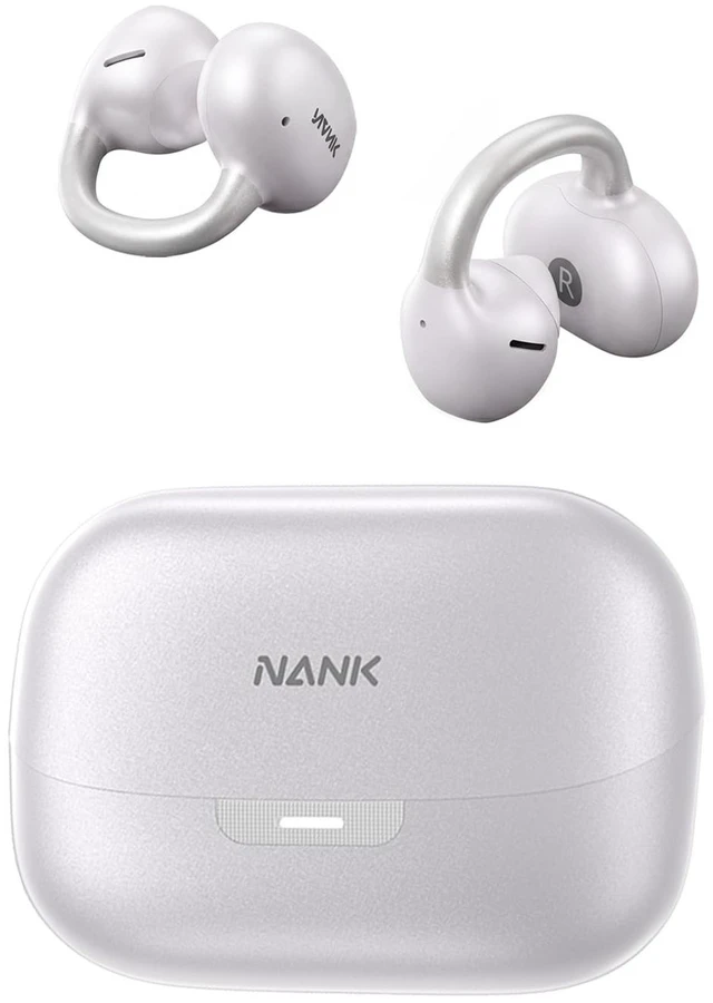 Main image of NANK Open Ear, Clip On Earbuds Clip Super2, Bluetooth 6.0, 30H Playtime