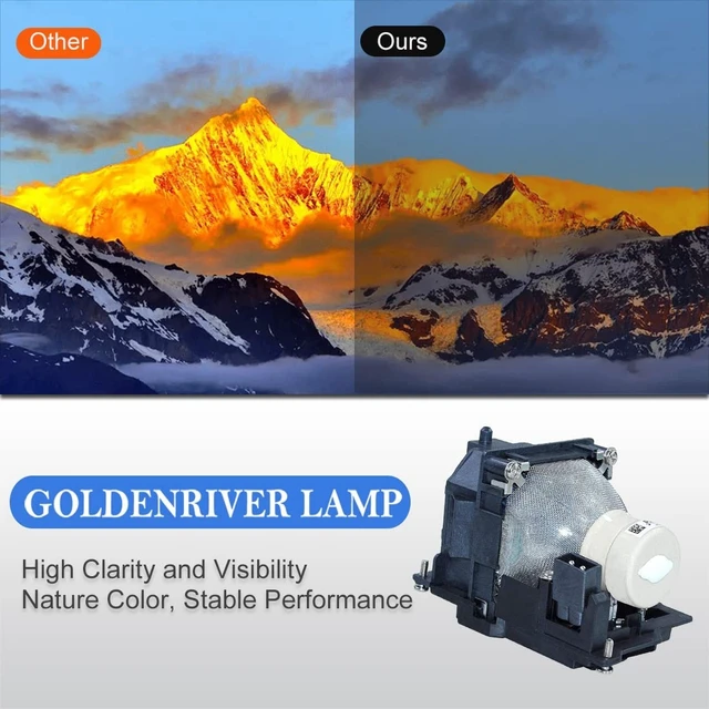 Alt view image 5 of 5 - GOLDENRIVER NP41LP Projector Lamp with Genuine/OEM Original Bulb Inside Compatible with NEC NP-41LP Projectors