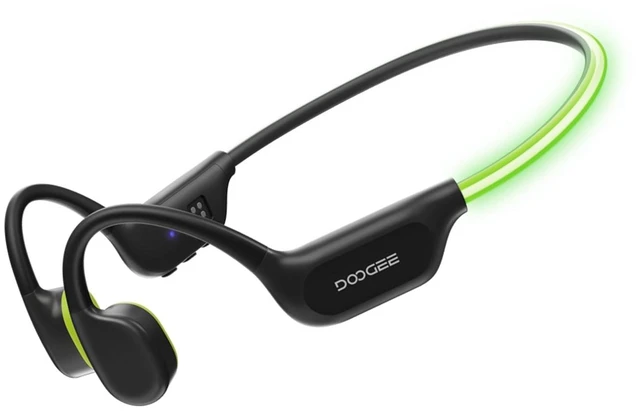 Main image of DOOGEEEco Open-Ear IP68 Waterproof Swimming Headphones with Light Strip