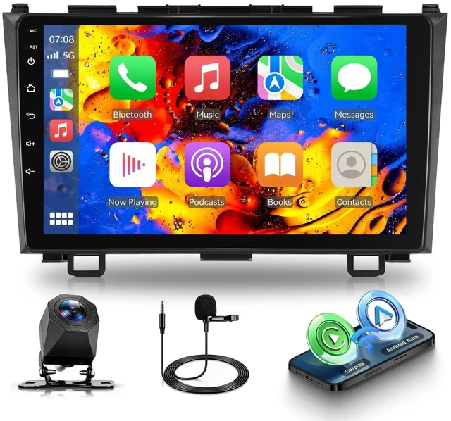 Main image of Podofo Linux MP5 Car Stereo for Honda CRV 2007-2011