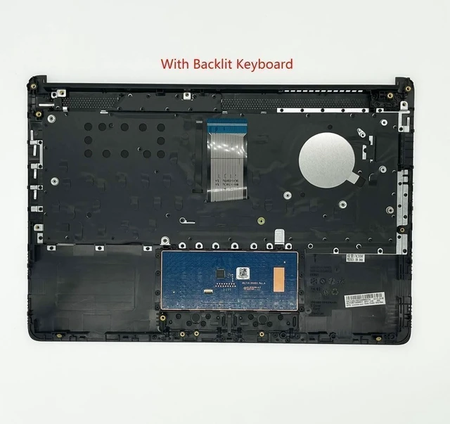 Alt view image 2 of 5 - Jxjslp Palmrest with Backlit Keyboard for HP 14Z-DK 14-DK 14-CF 14S-CF