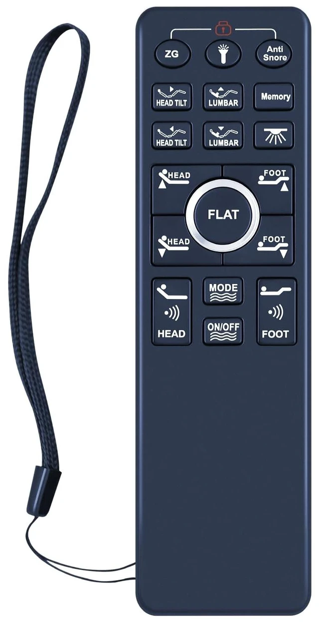 Main image of RYQIF HJH89 Remote Control for Sven & Son/EGOHOME Adjustable Bed